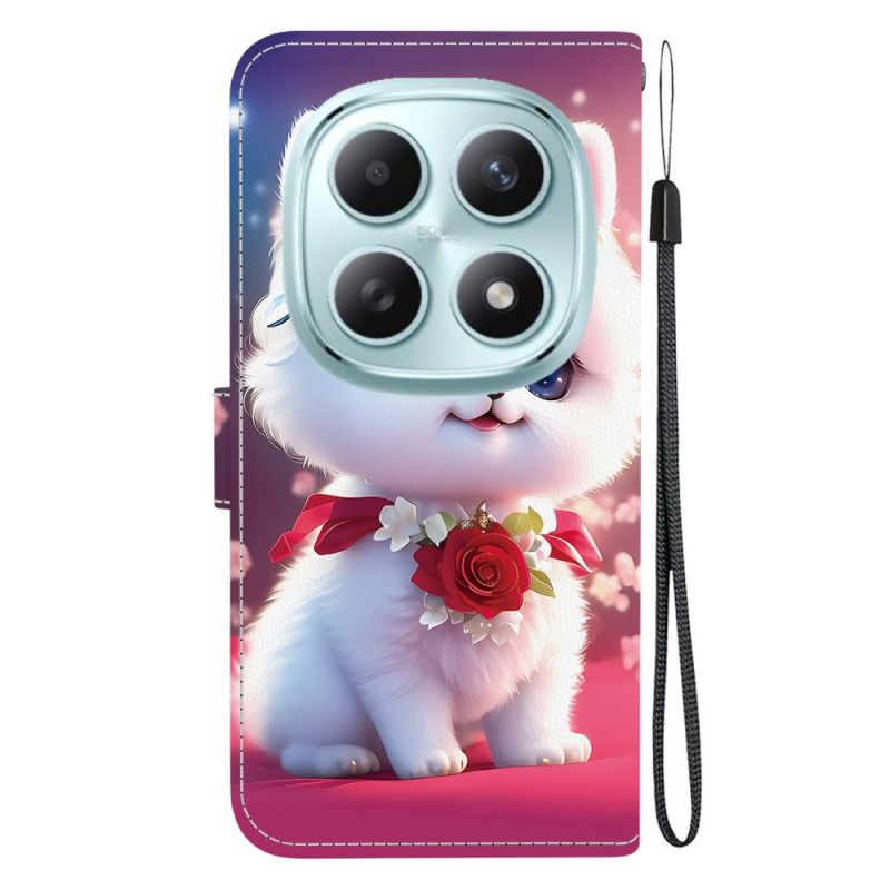 Housse Xiaomi Redmi Note 15 5G / Poco M8 5G Chat et Roses