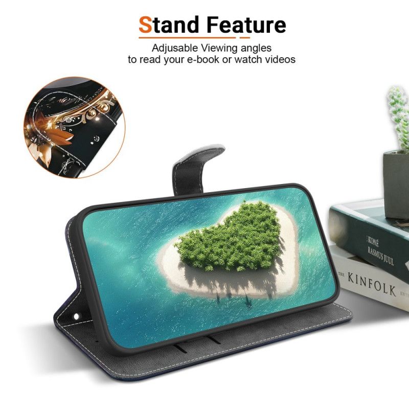 Housse Xiaomi Redmi Note 15 5G / Poco M8 5G Cœur Noir et Or