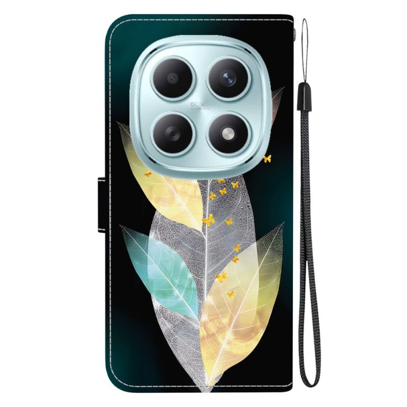 Housse Xiaomi Redmi Note 15 5G / Poco M8 5G Feuilles Colorées