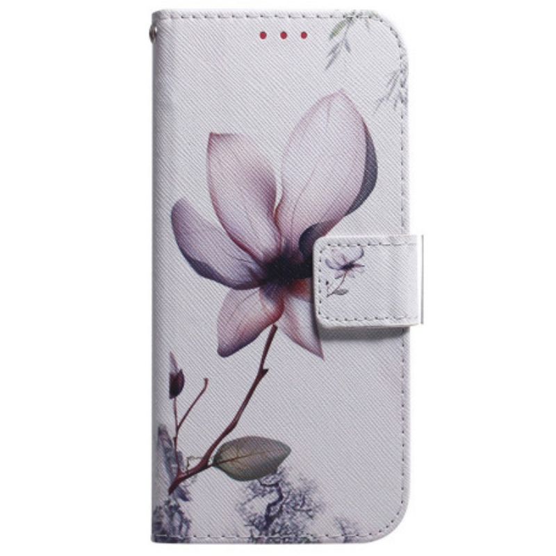 Housse Xiaomi Redmi Note 15 5G / Poco M8 5G Fleur Rose