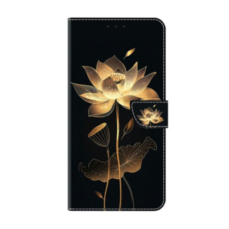 Housse Xiaomi Redmi Note 15 5G / Poco M8 5G Lotus Doré