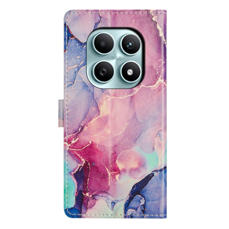 Housse Xiaomi Redmi Note 15 5G / Poco M8 5G Marbre Rose et Vert