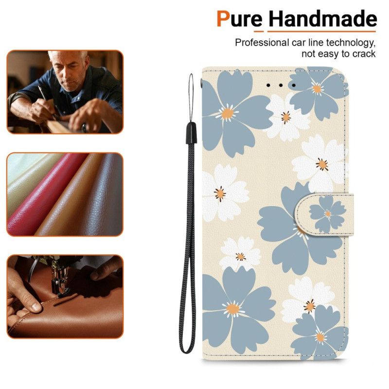 Housse Xiaomi Redmi Note 15 5G / Poco M8 5G Marguerites Bleues