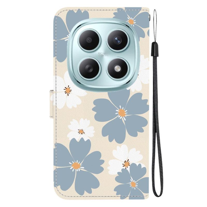 Housse Xiaomi Redmi Note 15 5G / Poco M8 5G Marguerites Bleues