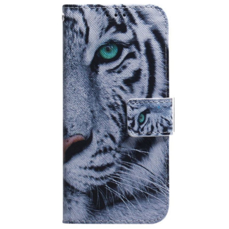 Housse Xiaomi Redmi Note 15 5G / Poco M8 5G Tigre Blanc