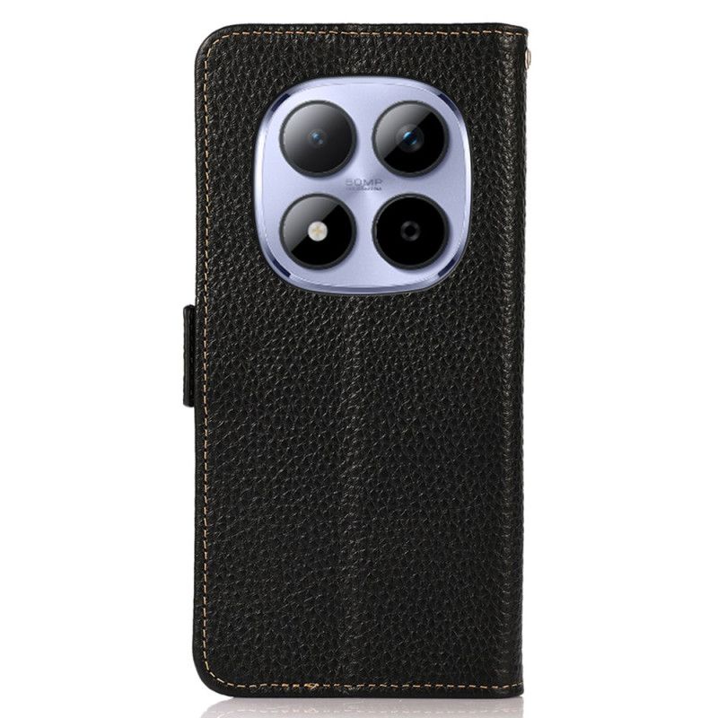 Housse Xiaomi Redmi Note 15 Pro 5G Cuir Véritable KHAZNEH