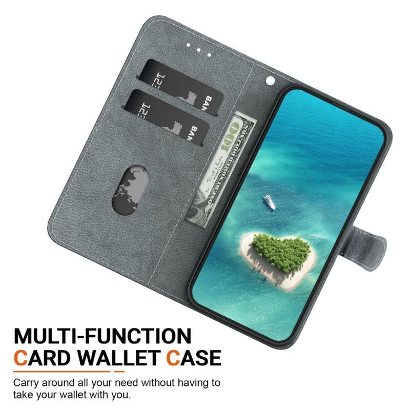 Housse Xiaomi Redmi Note 15 Pro 5G Fleurs Bleu et Or