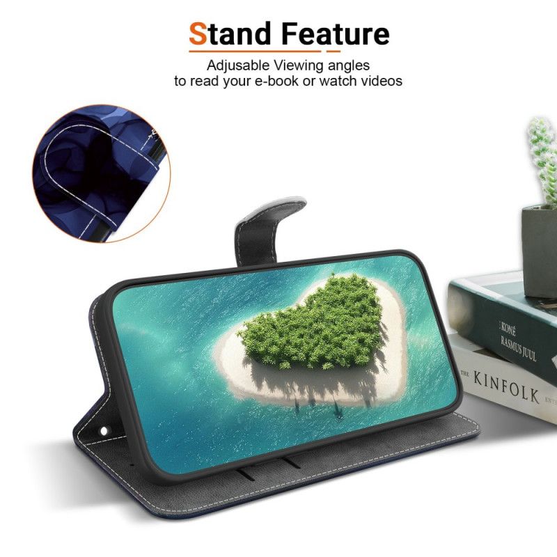 Housse Xiaomi Redmi Note 15 Pro 5G Fleurs Bleues