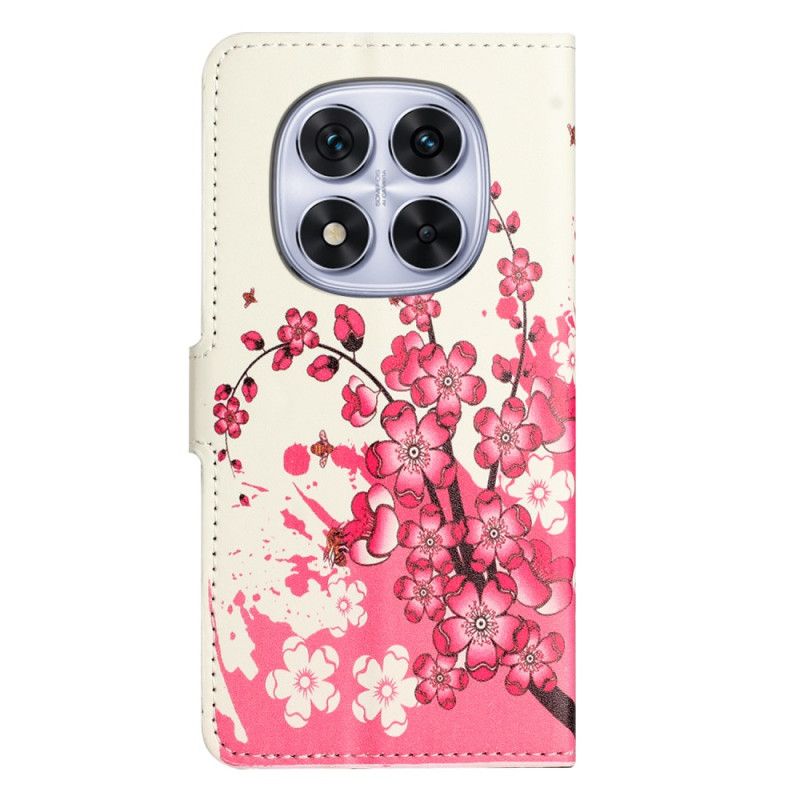 Housse Xiaomi Redmi Note 15 Pro 5G Fleurs de Prunier
