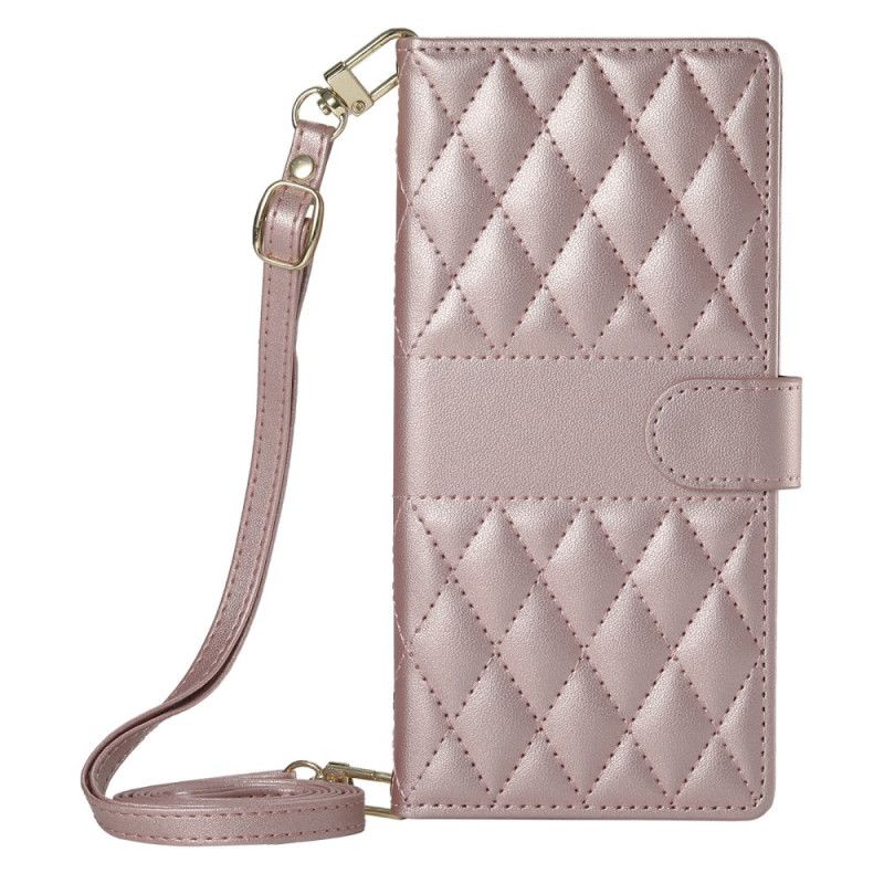 Housse Xiaomi Redmi Note 15 Pro 5G Matelassée avec Sangles