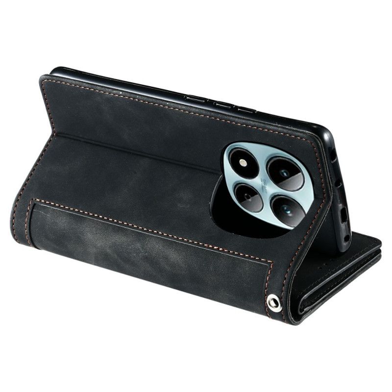 Housse Xiaomi Redmi Note 15 Pro 5G Portefeuille 9 Porte-Cartes