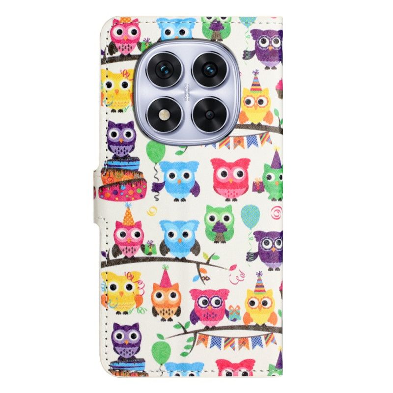 Housse Xiaomi Redmi Note 15 Pro 5G Tribu de Hiboux