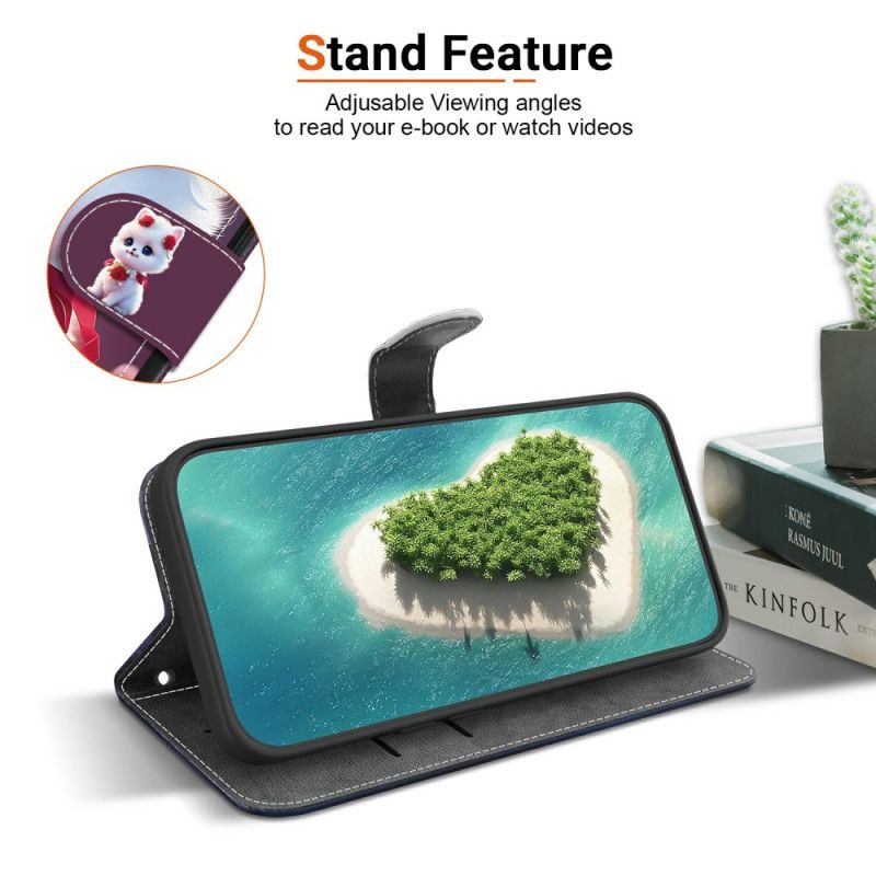 Housse Xiaomi Redmi Note 15 Pro Plus 5G / Poco M8 Pro 5G Chat et Roses