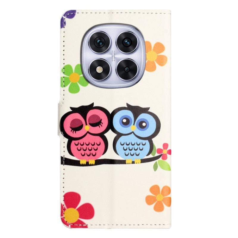 Housse Xiaomi Redmi Note 15 Pro Plus 5G / Poco M8 Pro 5G Couple de Hiboux