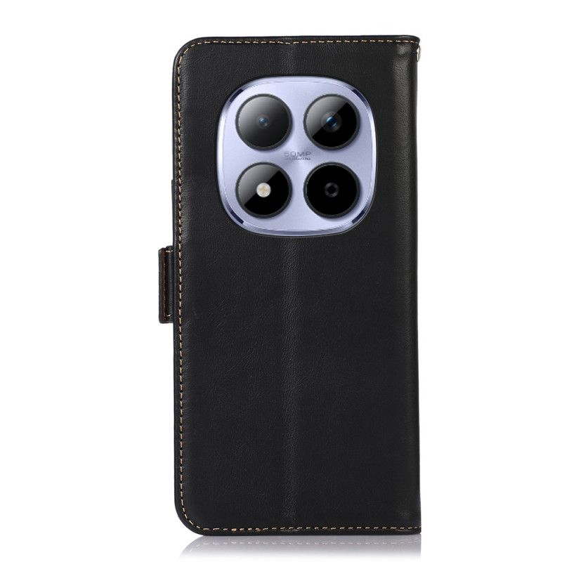 Housse Xiaomi Redmi Note 15 Pro Plus 5G / Poco M8 Pro 5G Cuir Véritable