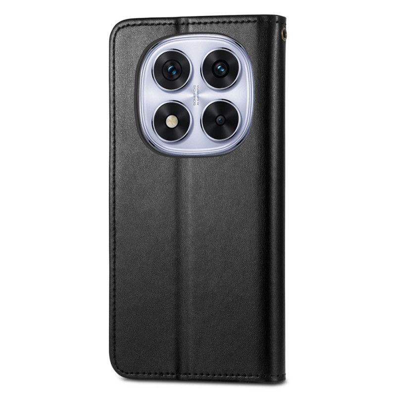 Housse Xiaomi Redmi Note 15 Pro Plus 5G / Poco M8 Pro 5G Fermoir Doré