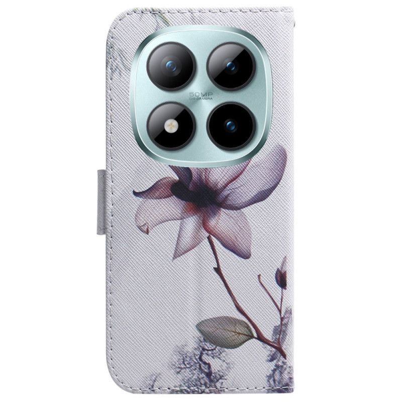 Housse Xiaomi Redmi Note 15 Pro Plus 5G / Poco M8 Pro 5G Fleur Rose