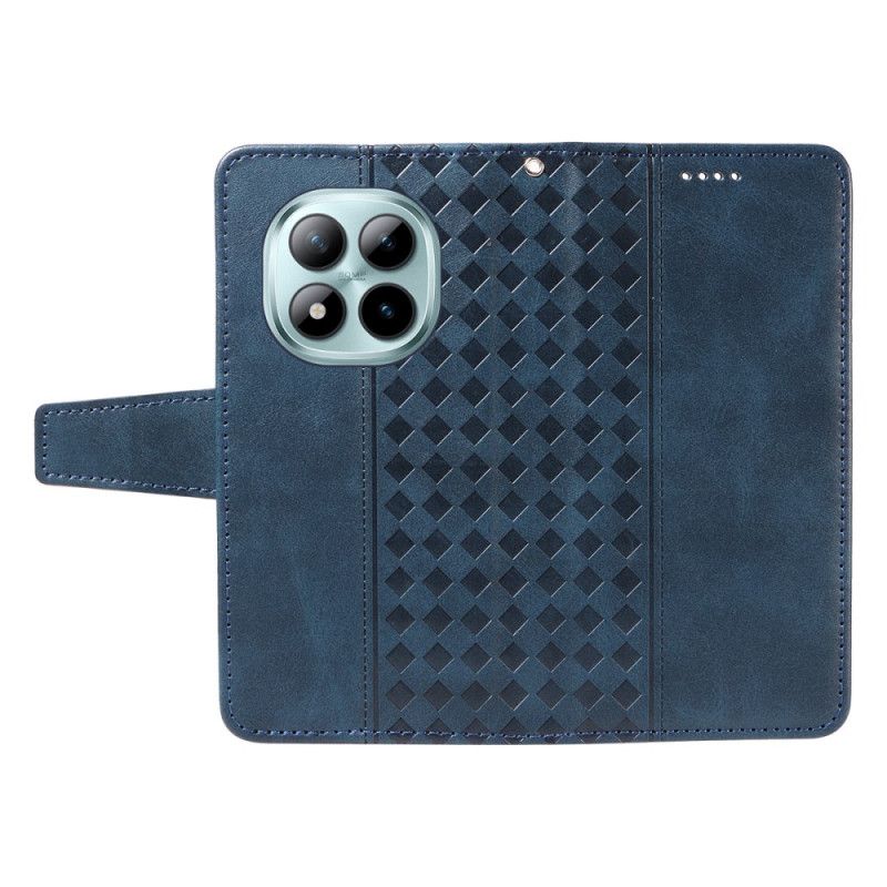 Housse Xiaomi Redmi Note 15 Pro Plus 5G / Poco M8 Pro 5G Frise Motif Quadrillé