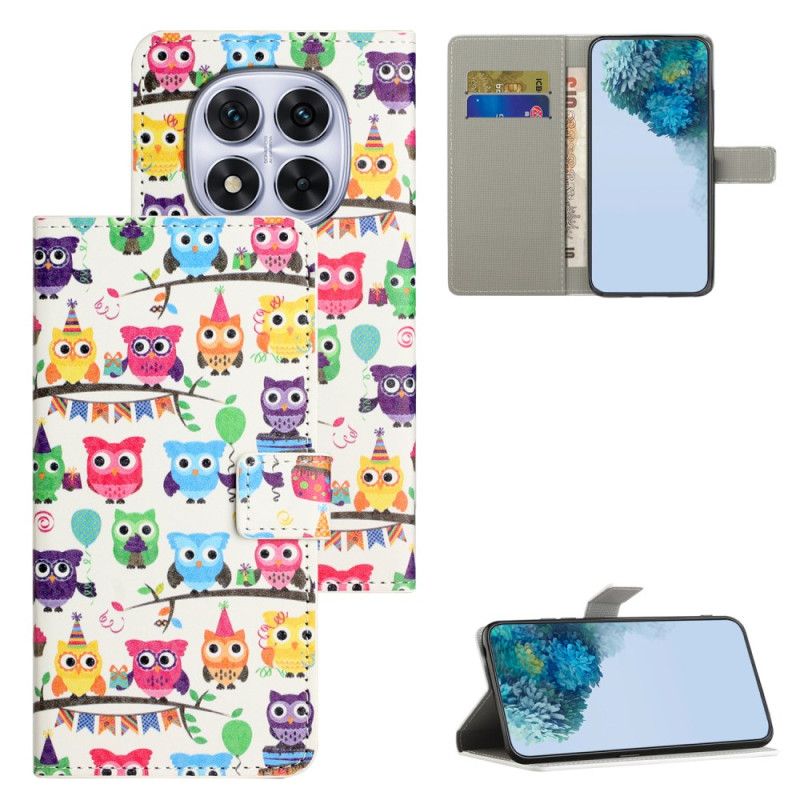Housse Xiaomi Redmi Note 15 Pro Plus 5G / Poco M8 Pro 5G Motif Hiboux