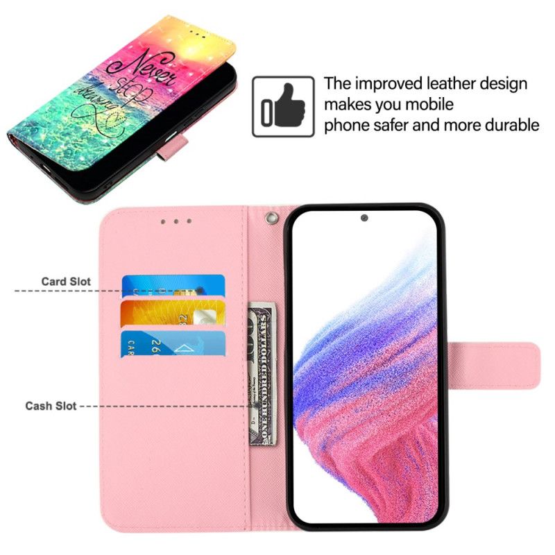 Housse Xiaomi Redmi Note 15 Pro Plus 5G / Poco M8 Pro 5G Never Stop Dreaming