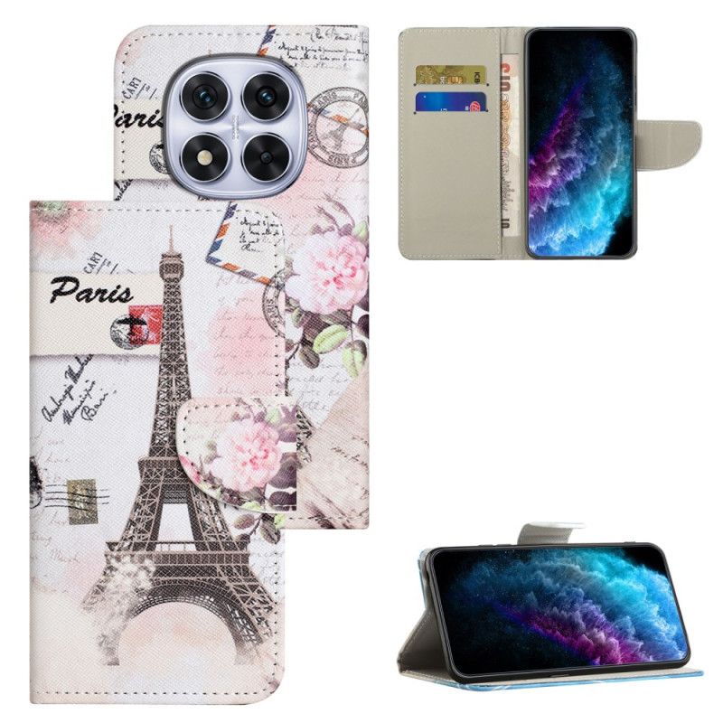 Housse Xiaomi Redmi Note 15 Pro Plus 5G / Poco M8 Pro 5G Tour Eiffel Vintage