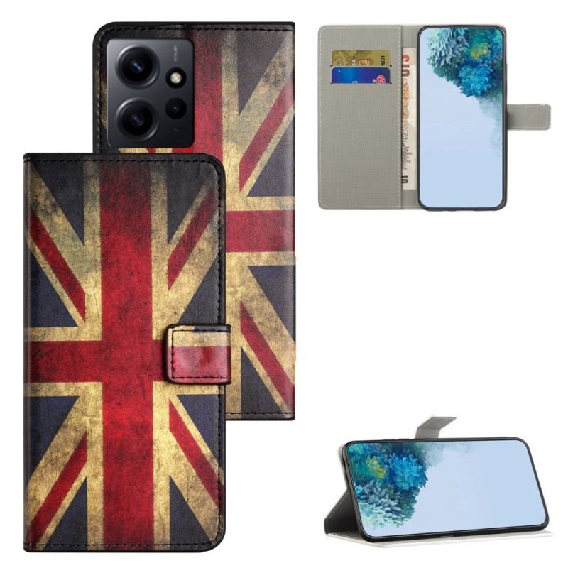 Housse Xiaomi Redmi Note 4G Drapeau Anglais