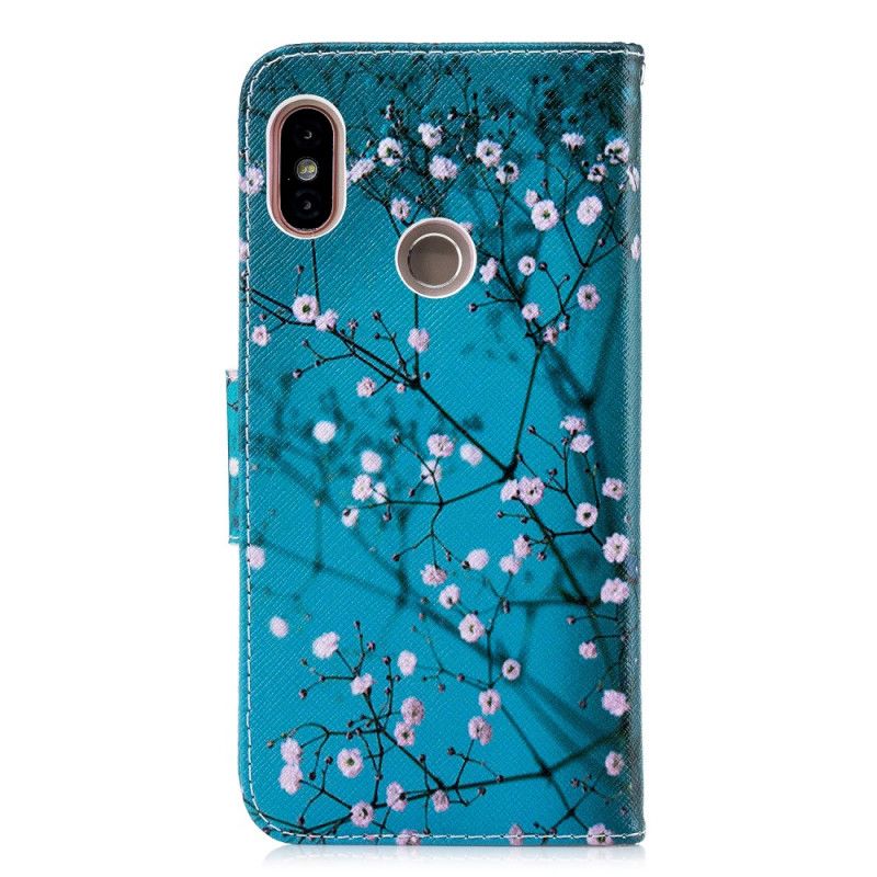 Housse Xiaomi Redmi Note 5 Arbre En Fleurs