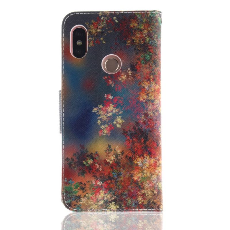 Housse Xiaomi Redmi Note 5 Automne Floral