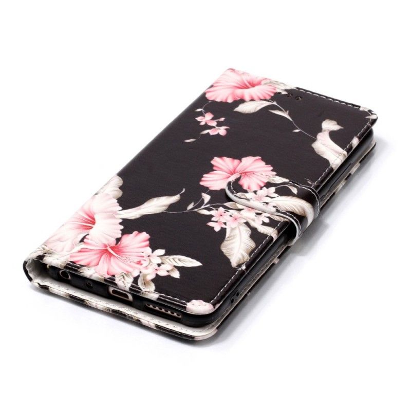 Étui Housse Xiaomi Redmi Note 5 Fleurs Roses
