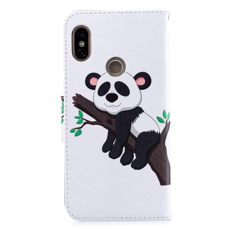 Housse Xiaomi Redmi Note 5 Panda Paresseux