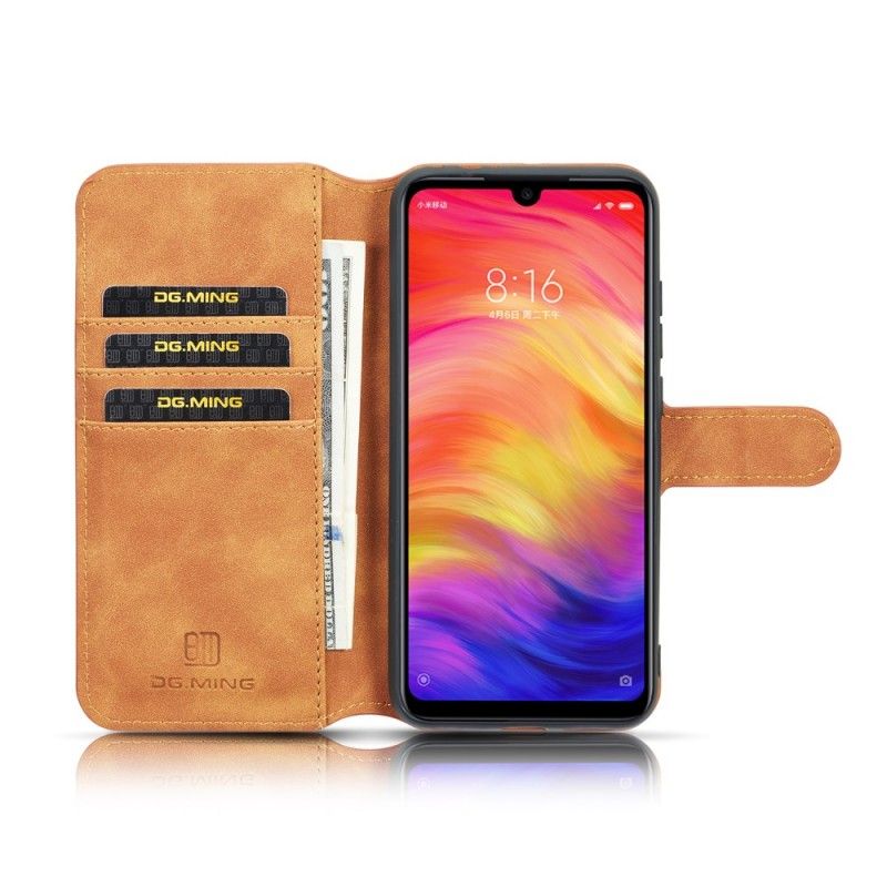 Étui Housse Xiaomi Redmi Note 7 Dg.ming Rétro