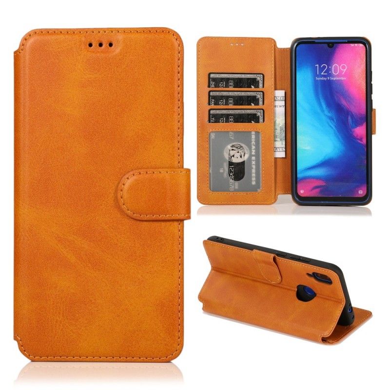 Housse Xiaomi Redmi Note 7 Effet Cuir Extreme