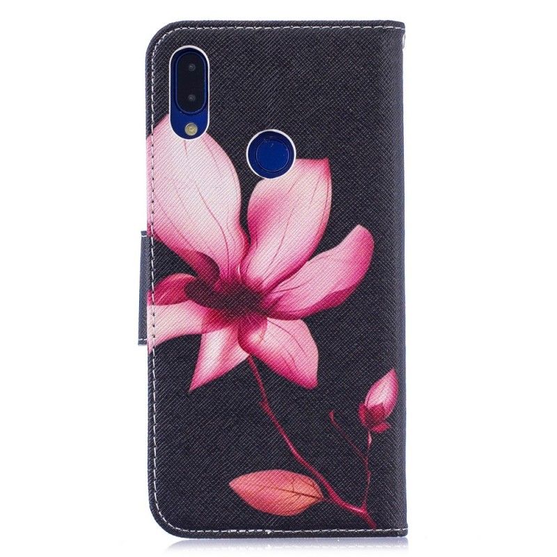 Housse Xiaomi Redmi Note 7 Fleur Rose