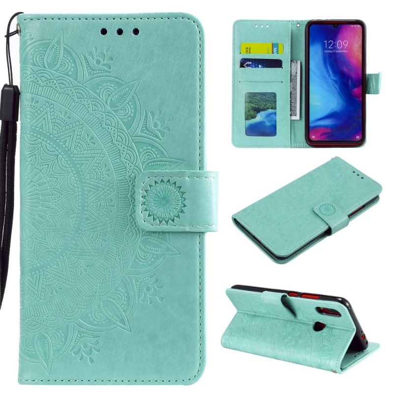 Housse Xiaomi Redmi Note 7 Mandala Soleil