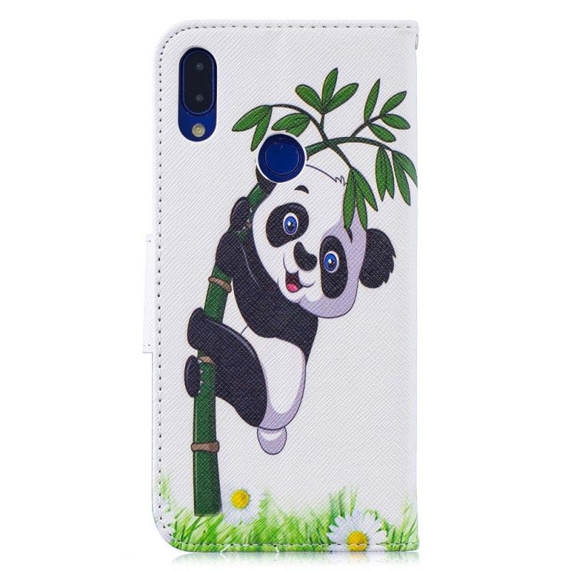 Housse Xiaomi Redmi Note 7 Panda Sur Le Bambou