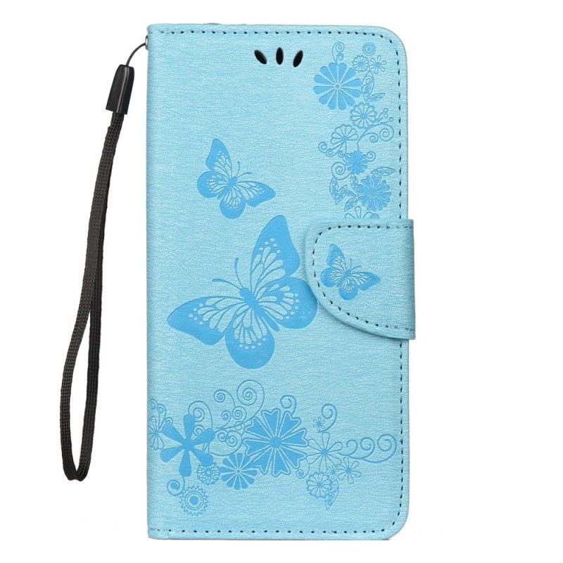 Housse Xiaomi Redmi Note 7 Splendides Papillons À Lanière