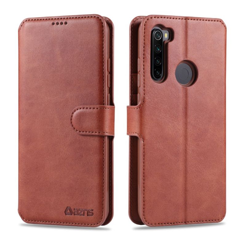 Housse Xiaomi Redmi Note 8 Azns Effet Cuir