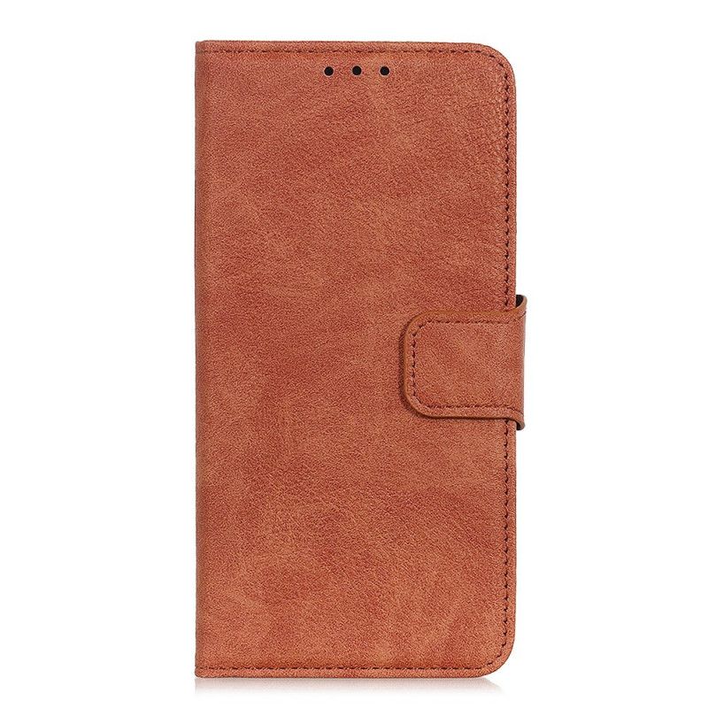 Housse Xiaomi Redmi Note 8 Effet Cuir Litchi Mat