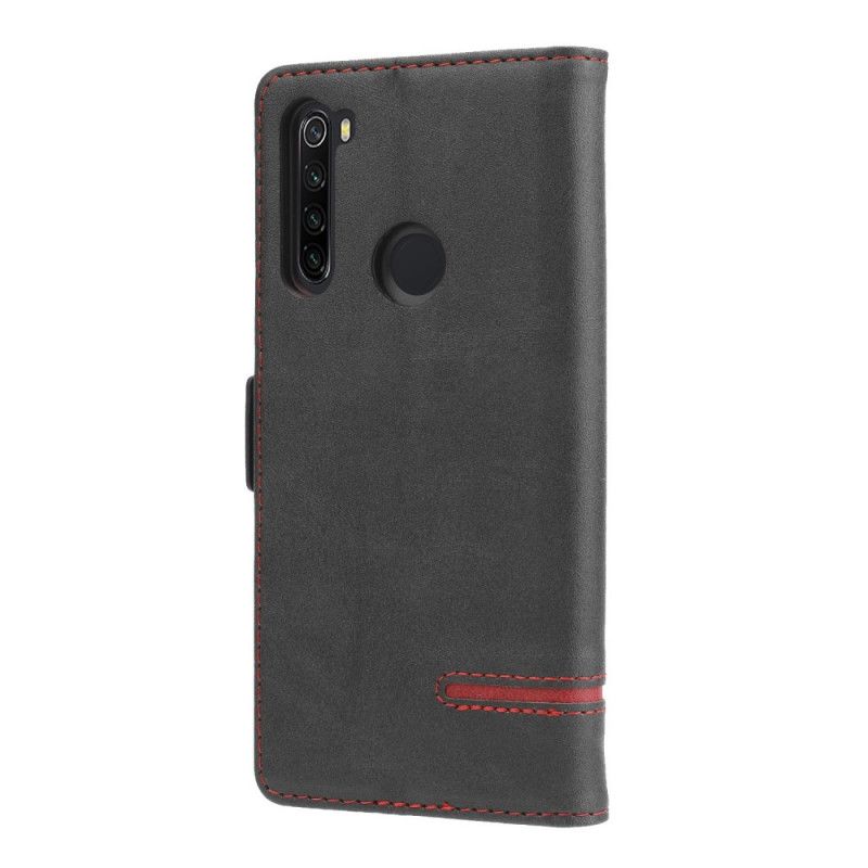 Housse Xiaomi Redmi Note 8 Fine Line Double Rabat