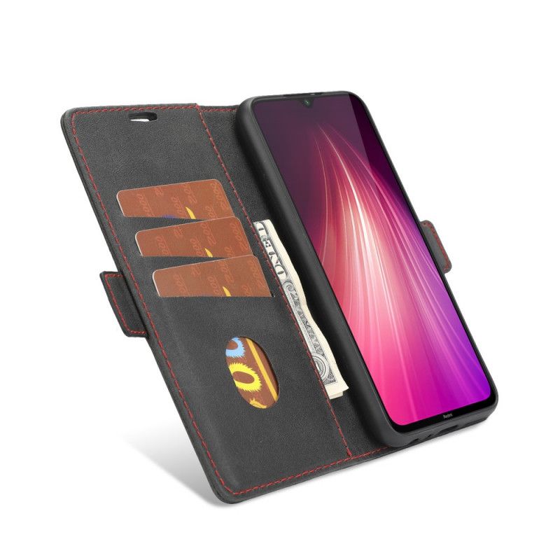 Housse Xiaomi Redmi Note 8 Fine Line Double Rabat