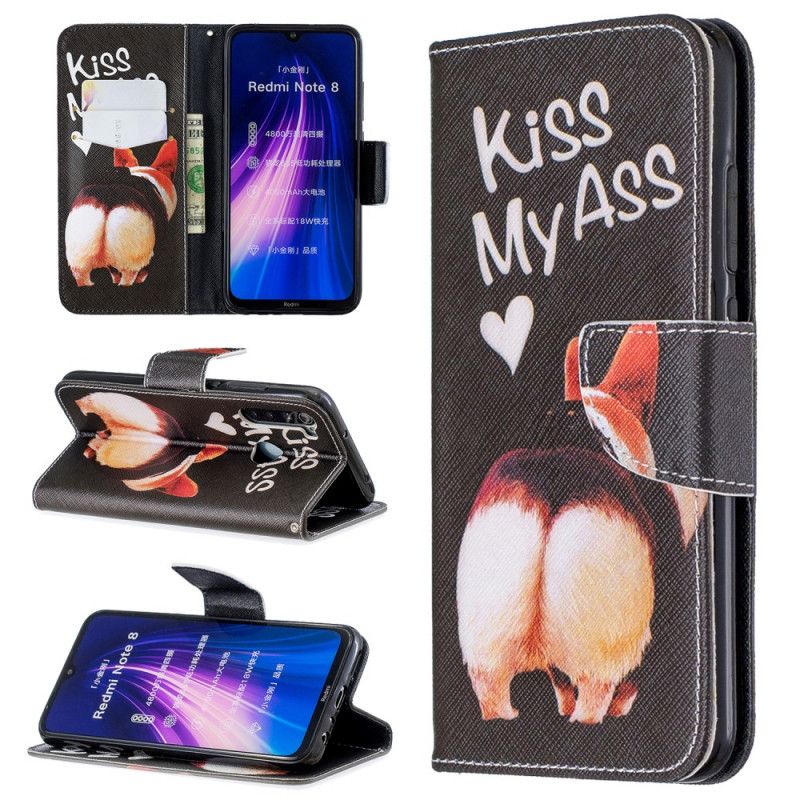Étui Housse Xiaomi Redmi Note 8 Kiss My Ass