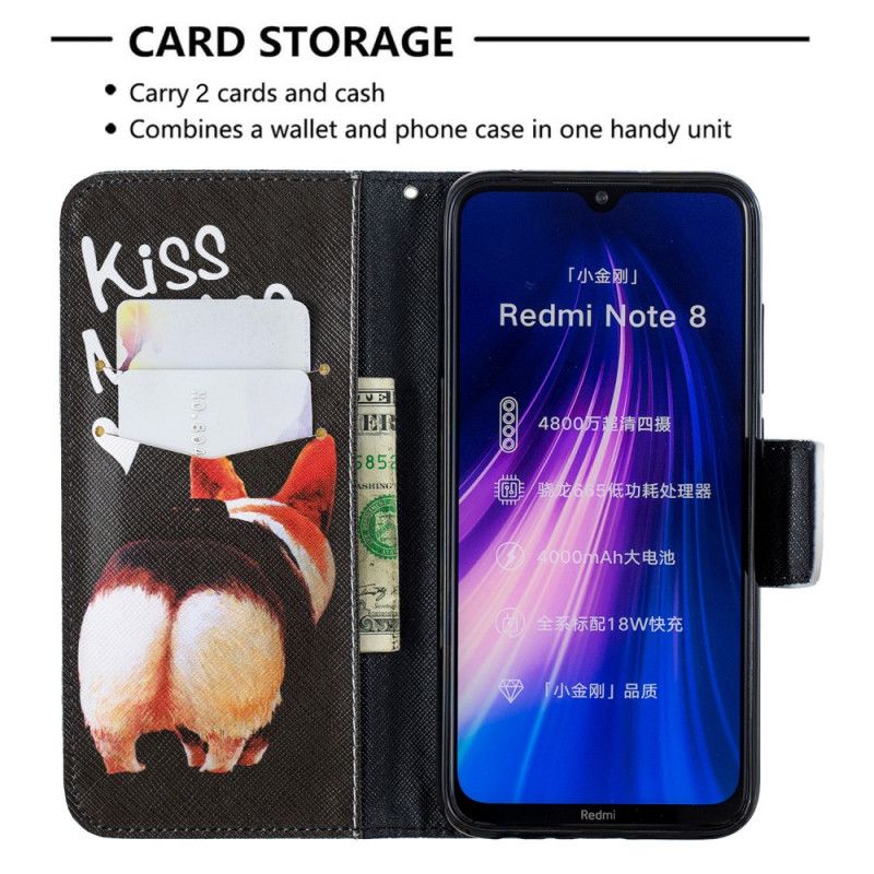 Étui Housse Xiaomi Redmi Note 8 Kiss My Ass