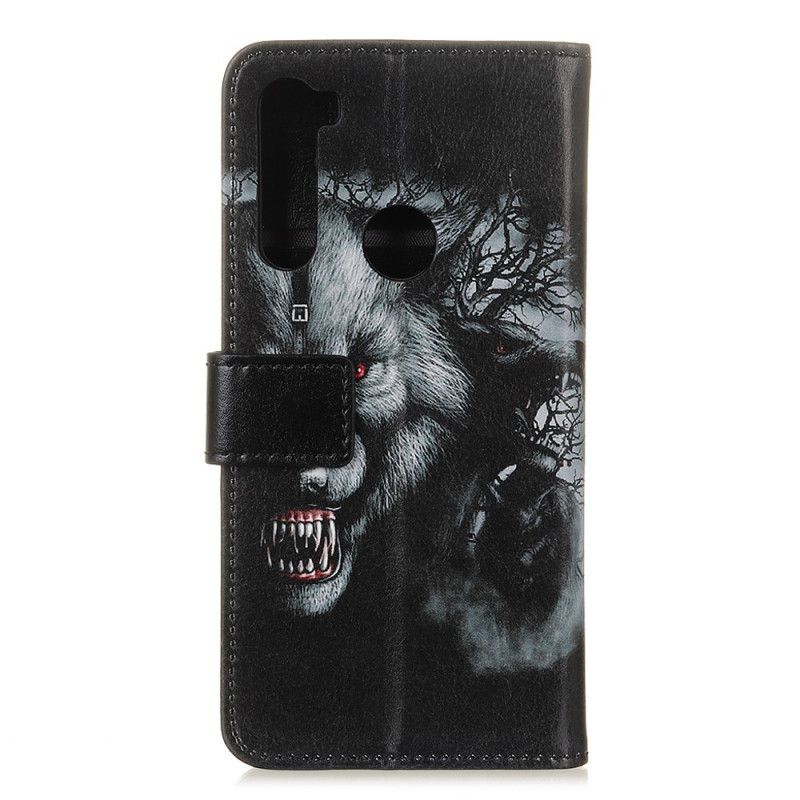 Housse Xiaomi Redmi Note 8 Loup Garou