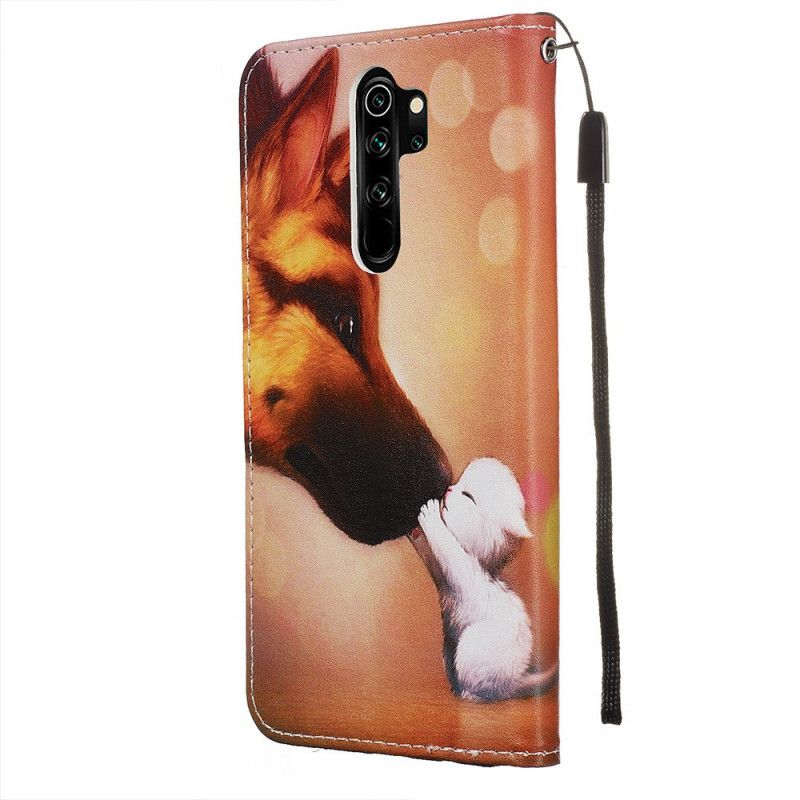 Housse Xiaomi Redmi Note 8 Pro Copain D'ernest Le Chat À Lanièr