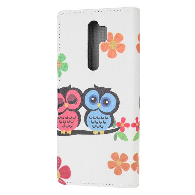 Housse Xiaomi Redmi Note 8 Pro Couple De Hiboux