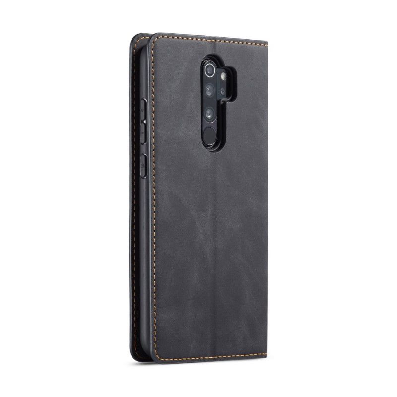 Housse Xiaomi Redmi Note 8 Pro Effet Cuir Forwenw