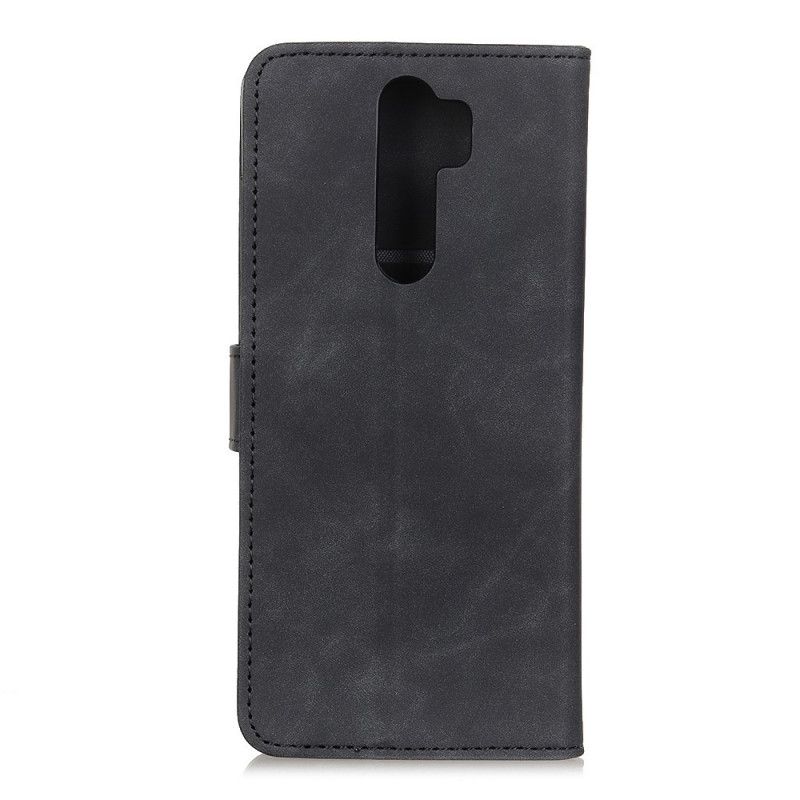 Housse Xiaomi Redmi Note 8 Pro Matte Effet Cuir Vintage Khazneh