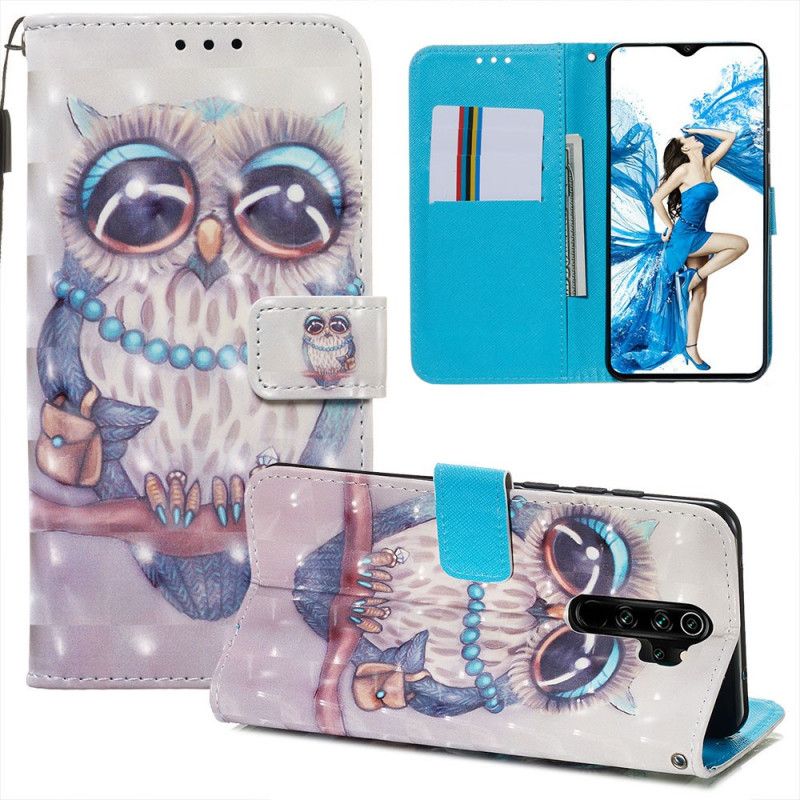 Housse Xiaomi Redmi Note 8 Pro Miss Hibou