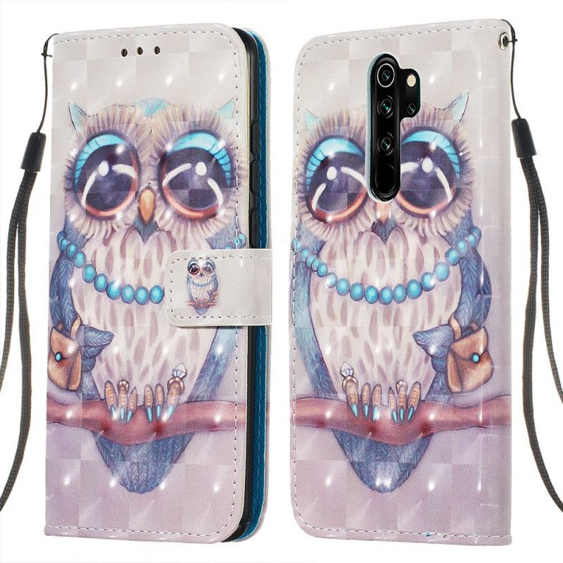 Housse Xiaomi Redmi Note 8 Pro Miss Hibou