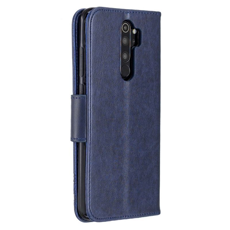 Housse Xiaomi Redmi Note 8 Pro Papillons Imprimés À Lanière